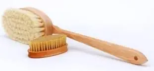 Dry skin brush