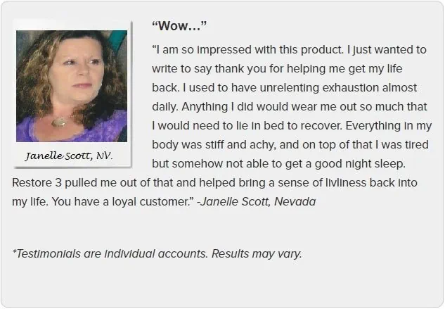 Customer testimonial 1