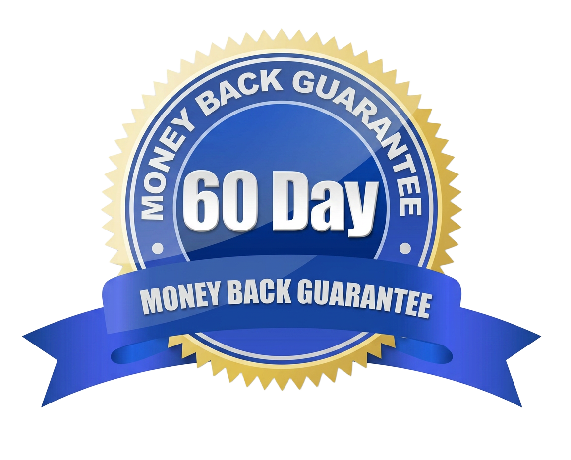 60-day money-back guarantee